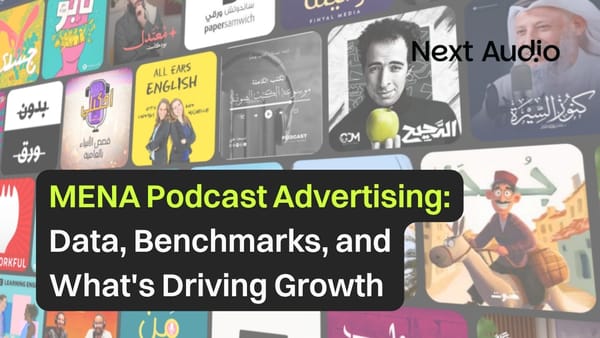 MENA Podcast Advertising: Data, Benchmarks, and What's Driving Growth